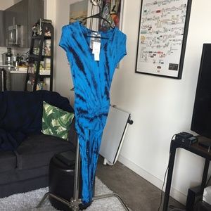 Tie-Dyed Scrunch Dress